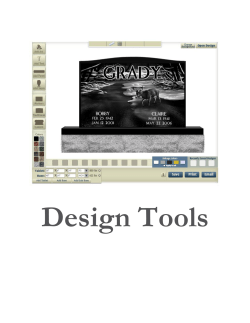 Design Tools Manual