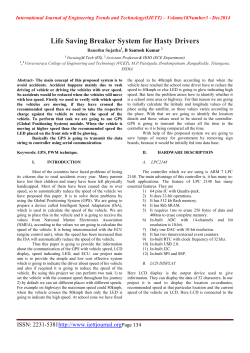 Life Saving Breaker System for Hasty Drivers