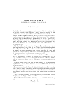 Problems - Stanford Math