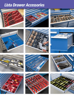 Lista Drawer Accessories