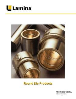 Round Die Products - Dayton Lamina Corporation