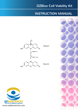 150922-OZBlue Kit v1.5 Protocol