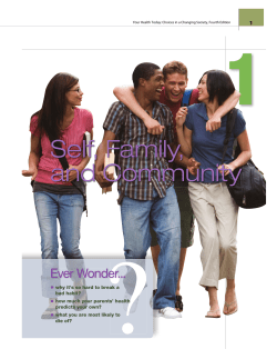 Self, Family, and Community