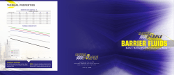 Buffer / Barrier Fluid For Mechanical Seals