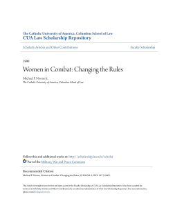 - CUA Law Scholarship Repository