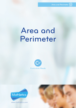 Grade 7 Area and Perimeter