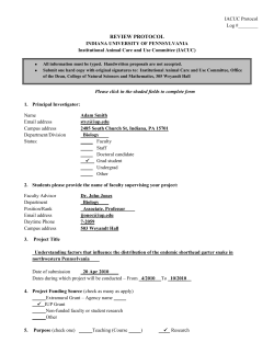 review protocol - Indiana University of Pennsylvania