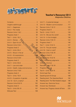 Sample copy Macmillan Publishers S.A.