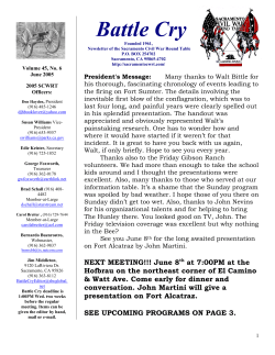 June 2005 - Sacramento Civil War Round Table