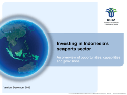 2015 TCF SectorPropositions Seaports