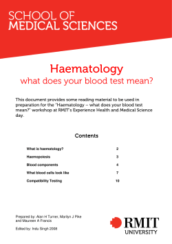 Haematology