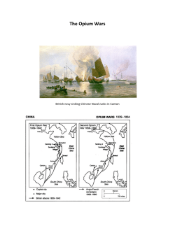 The Opium Wars