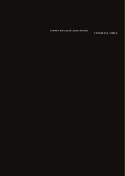 Financial Time Diary