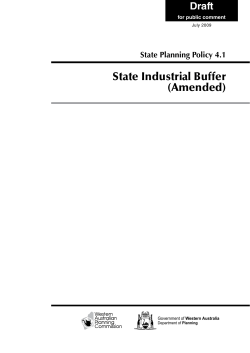 State Industrial Buffer (Amended)