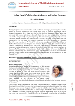 Read full Length Paper...... - International Journal of Multidisciplinary