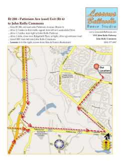 Rt 288 - Patterson Ave (east)