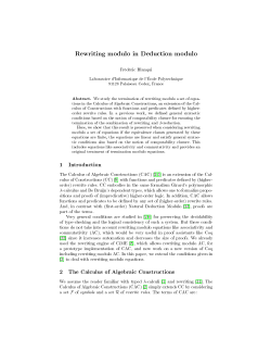 Rewriting modulo in Deduction modulo