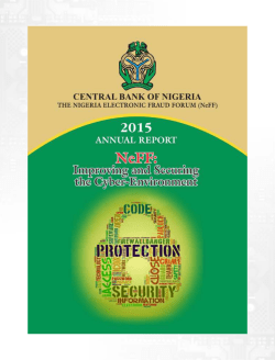 NeFF- Annual Report 2015 (2nnd Draftt)