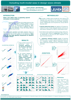 Including multi-modal seas in design wave climate