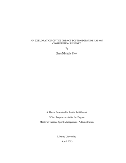 An Exploration of the Impact That Postmodernism Has