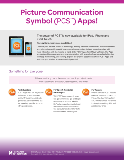 Picture Communication Symbol (PCS&trade;)Apps! - Mayer