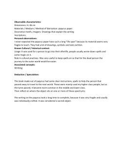 Observable characteristics - The New School Learning Portfolio!