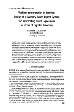 Machine Interpretation of Emotion