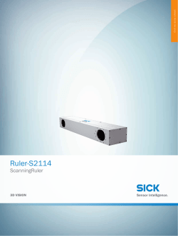 ScanningRuler Ruler-S2114, Online data sheet