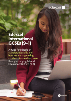Edexcel International GCSEs (9