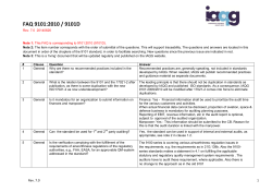 FAQ 9101 - SAE International