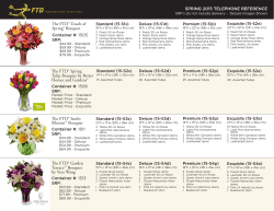 The FTD&reg; Touch of Spring&reg; Bouquet The FTD&reg; Spring Tulip