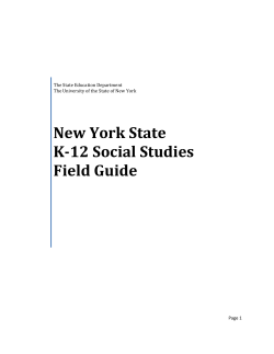 Social Studies Field Guide