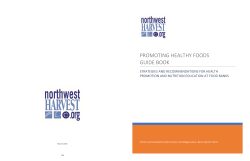 promoting healthy foods guide book