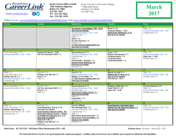 March 2017 - Bucks County Workforce Development Board