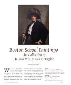 Boston School Paintings - Emily Weintraub Fine Art