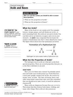 2 Acids and Bases