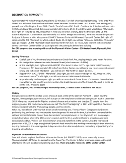 destination plymouth