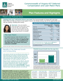 Plan Features and Highlights