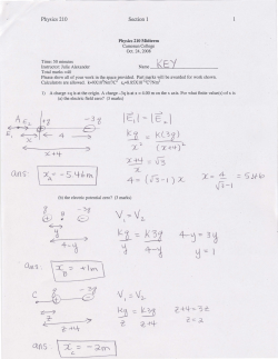 Midterm 1 Solutions
