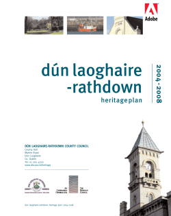 DL Rath Heritage Plan 19/5