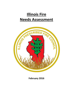 Illinois Prescribed Fire Needs Assessment