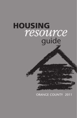 HOUSING Resource - AIDS Services Foundation