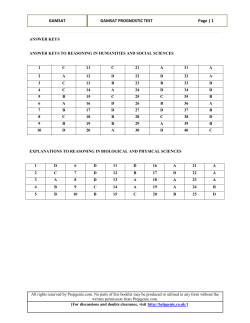 ANSWER KEYS - ellipsoid.org