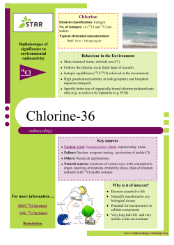Chlorine-36 - the Radioecology Exchange