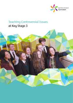 Teaching Controversial Issues