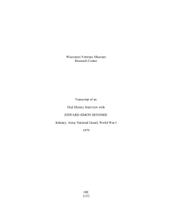 OH 1152 &ndash; Edward Simon Denomie
