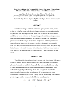Feed-Forward Control of Dynamic High-Density