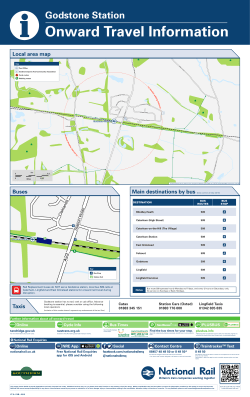 Local Area Map - National Rail Enquiries