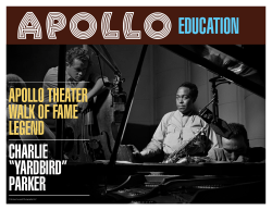 EDUCATION - Apollo Theater