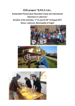 EVS project "S.P.E.C.I.A.L.